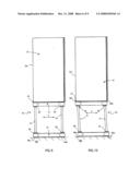 Stereo speaker stand diagram and image