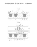 METHOD FOR FORMING ELEMENT ISOLATION STRUCTURE OF SEMICONDUCTOR DEVICE, ELEMENT ISOLATION STRUCTURE OF SEMICONDUCTOR DEVICE, AND SEMICONDUCTOR MEMORY DEVICE diagram and image