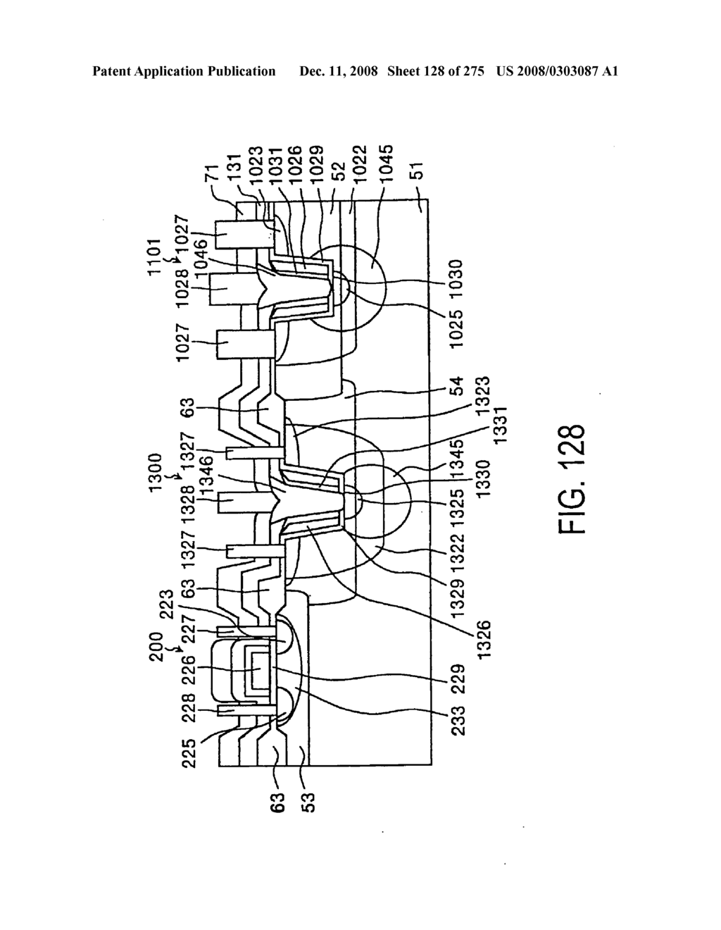 Semiconductor device with integrated trench lateral power MOSFETs and planar devices - diagram, schematic, and image 129