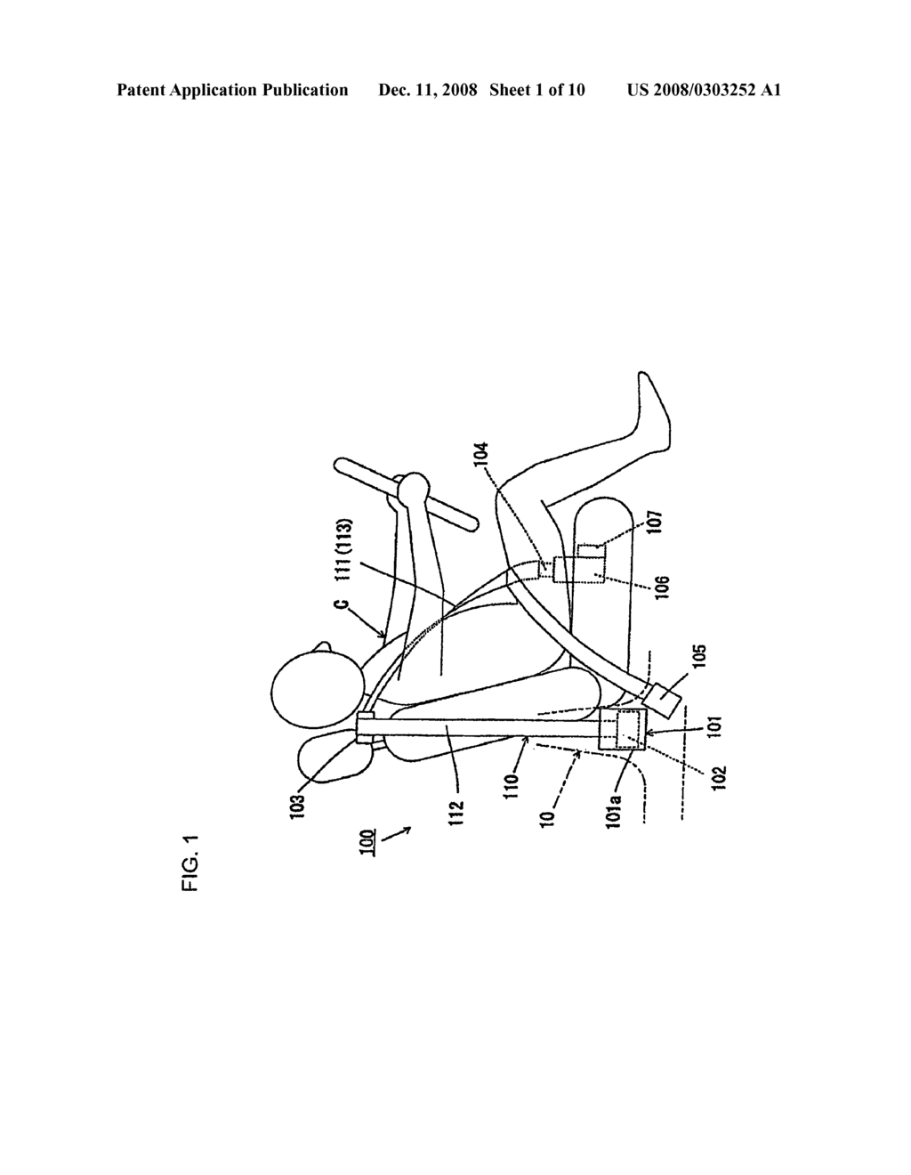 Strechable Webbing, Inflatable Belt, and Inflatable Belt Apparatus - diagram, schematic, and image 02