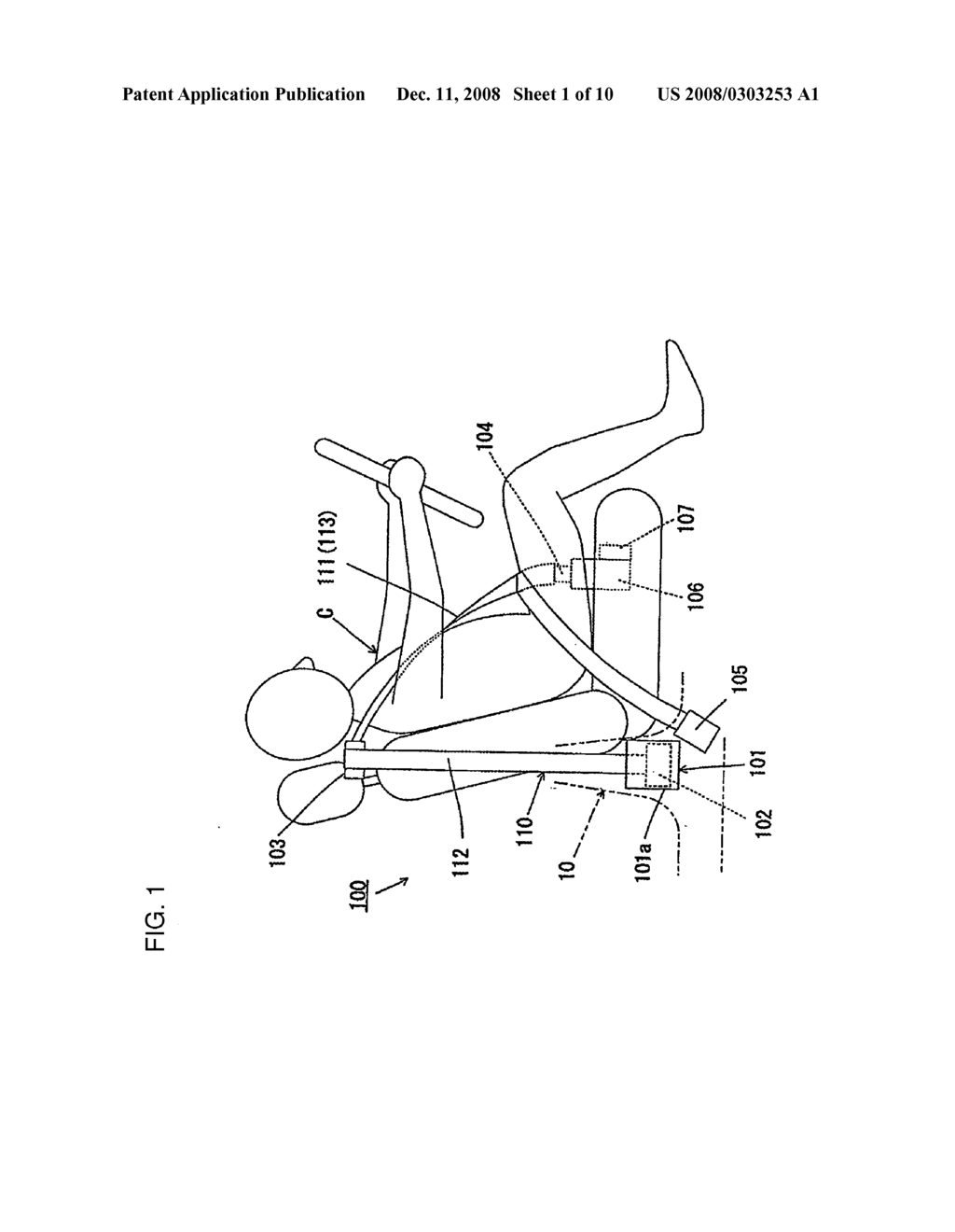 Strechable Webbing, Inflatable Belt, and Inflatable Belt Apparatus - diagram, schematic, and image 02