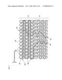 Strechable Webbing, Inflatable Belt, and Inflatable Belt Apparatus diagram and image