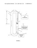 Water cycling system with compressor motive force and with turbine electric power generator diagram and image