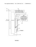 Water cycling system with compressor motive force and with turbine electric power generator diagram and image