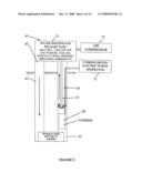 Water cycling system with compressor motive force and with turbine electric power generator diagram and image