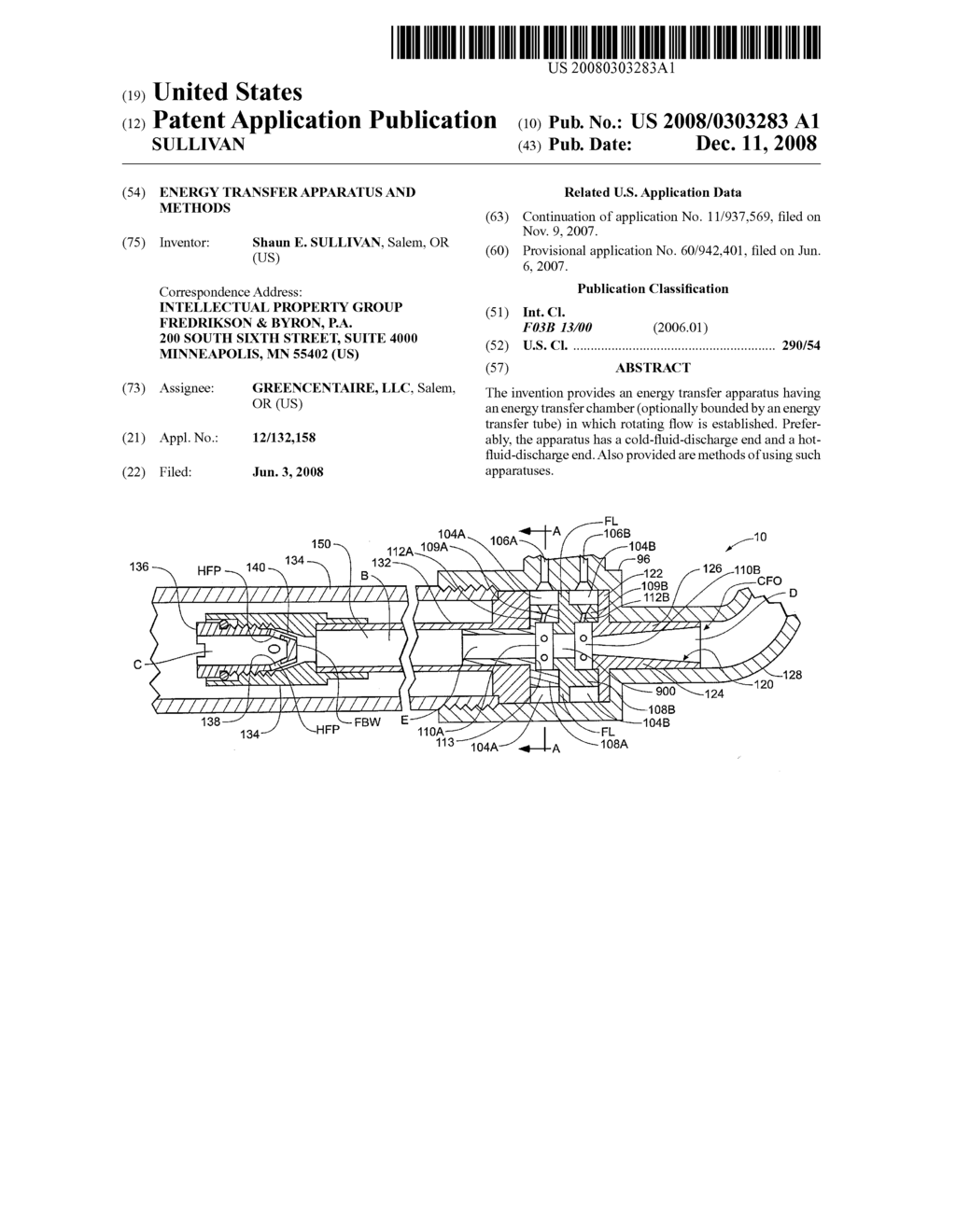 ENERGY TRANSFER APPARATUS AND METHODS - diagram, schematic, and image 01