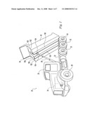 VEHICLE WITH INTERCHANGEABLE TRUCK BED diagram and image