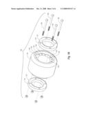 MECHANICAL FASTENER FOR POLYURETHANE WHEELS diagram and image