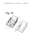 EJECTABLE/RETRACTABLE INTERFACE MODULE FOR A COMPUTER SYSTEM diagram and image