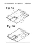 EJECTABLE/RETRACTABLE INTERFACE MODULE FOR A COMPUTER SYSTEM diagram and image