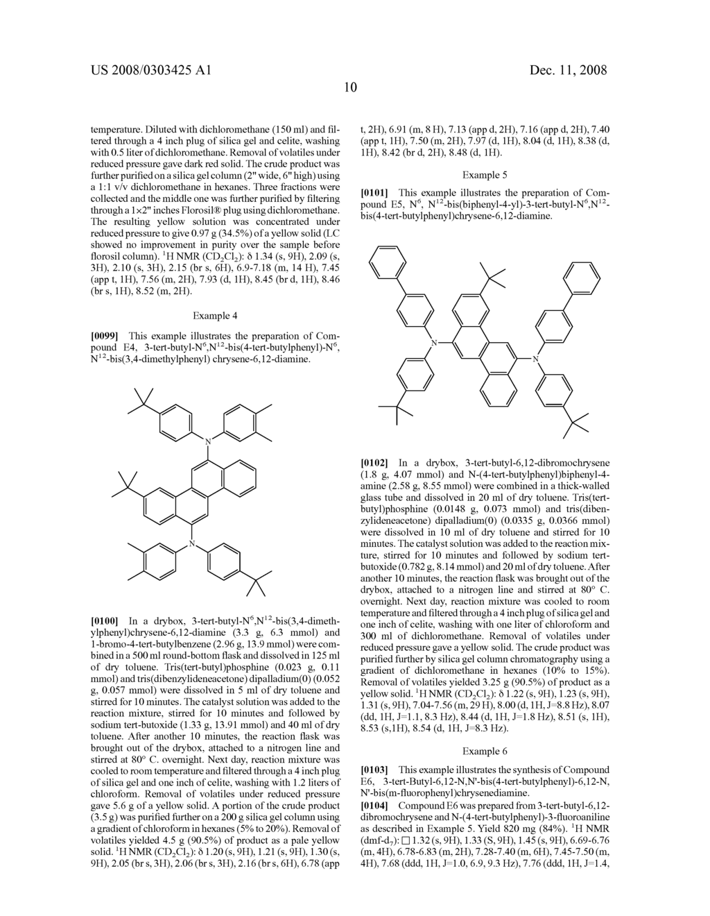 CHRYSENES FOR BLUE LUMINESCENT APPLICATIONS - diagram, schematic, and image 12