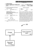 SYSTEMS AND METHODS FOR CHARGING SUPER CAPACITORS diagram and image