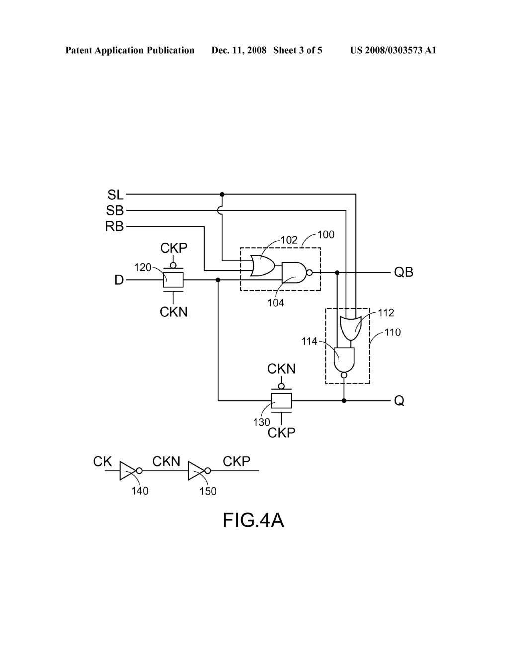 DATA-RETENTION LATCH FOR SLEEP MODE APPLICATION - diagram, schematic, and image 04