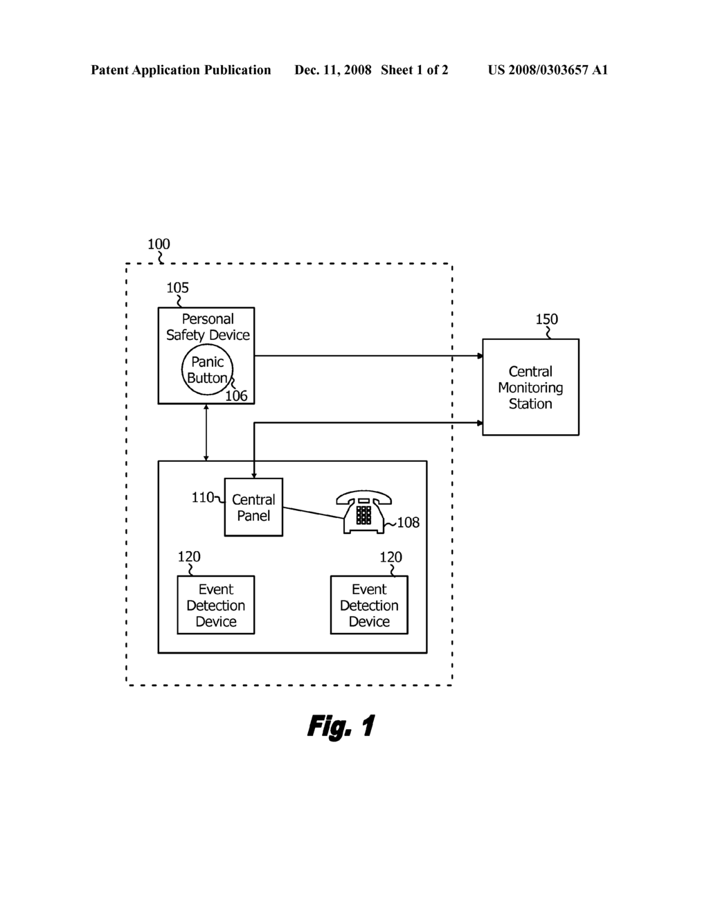 LIFE SAFETY DEVICE FOR THE HEARING IMPAIRED - diagram, schematic, and image 02