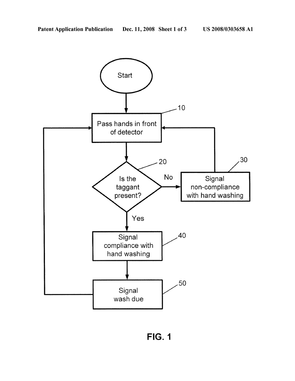 Hand Washing Compliance Detection System - diagram, schematic, and image 02