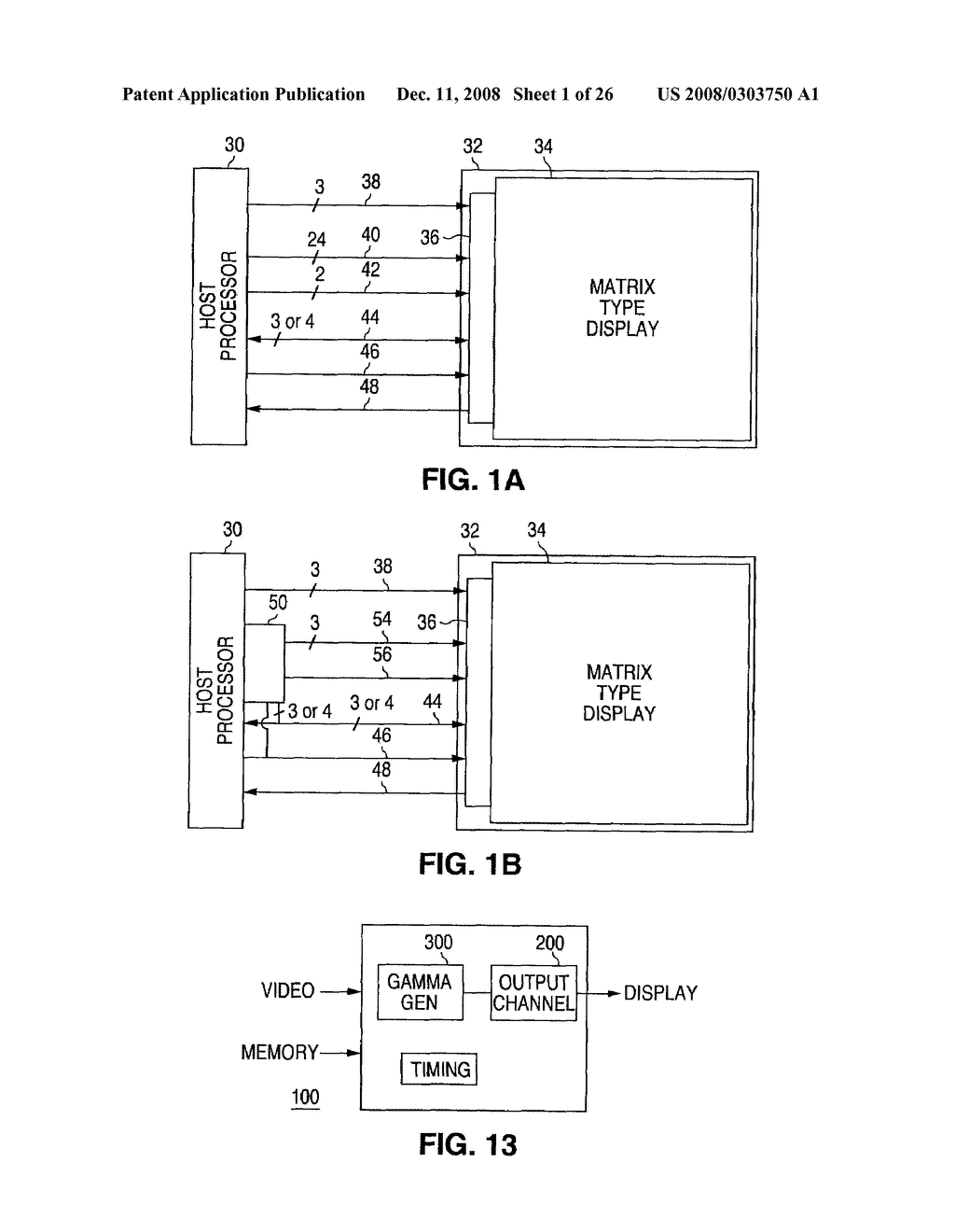 VIDEO DISPLAY DRIVER WITH DATA ENABLE LEARNING - diagram, schematic, and image 02