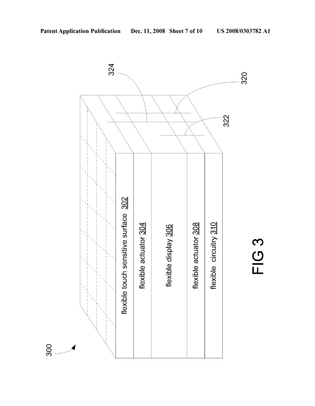 METHOD AND APPARATUS FOR HAPTIC ENABLED FLEXIBLE TOUCH SENSITIVE SURFACE - diagram, schematic, and image 08