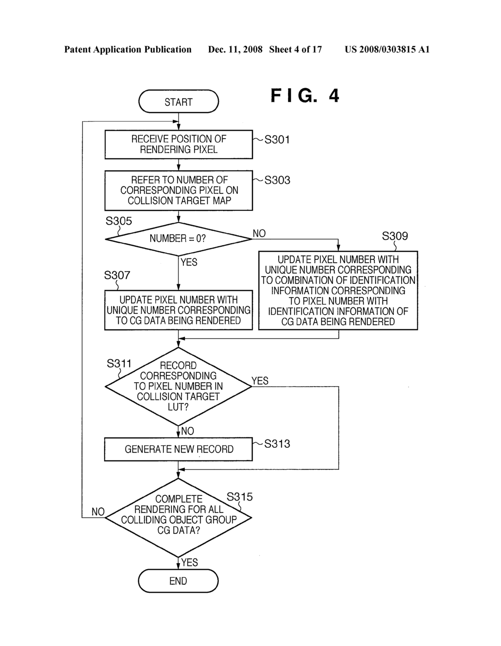 METHOD AND APPARATUS FOR DETECTING BETWEEN VIRTUAL OBJECTS - diagram, schematic, and image 05