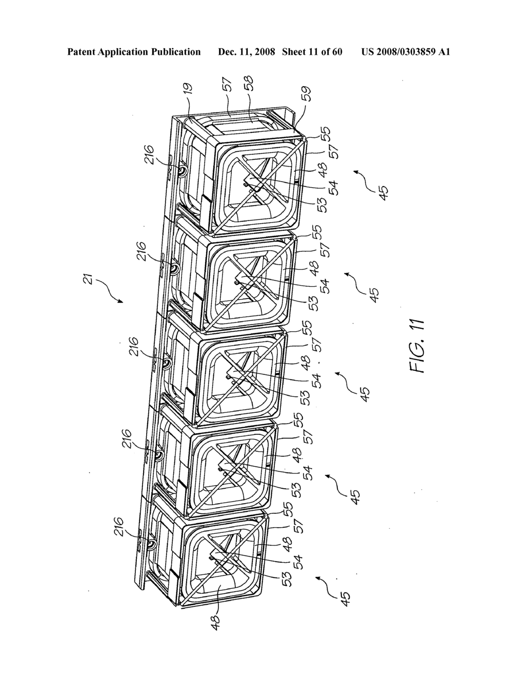 MAINTENANCE ASSEMBLY FOR A PAGEWIDTH PRINTER HAVING A MOTORIZED DRIVE - diagram, schematic, and image 12