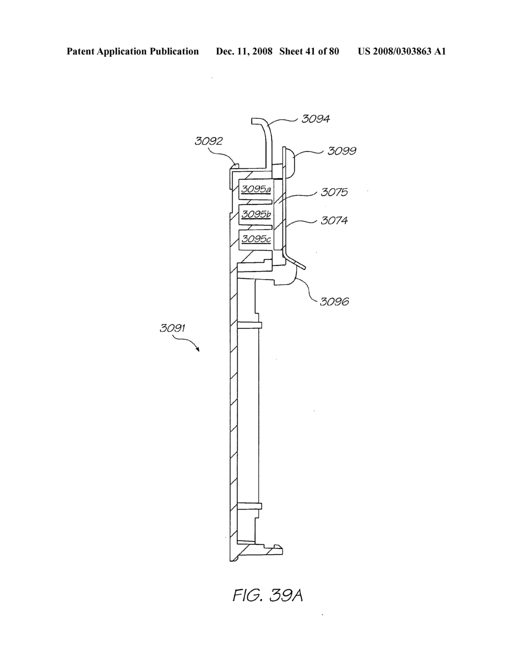 PAGE-WIDTH PRINTHEAD ASSEMBLY WITH STATIONARY INK EJECTION INTEGRATED CIRCUITS - diagram, schematic, and image 42