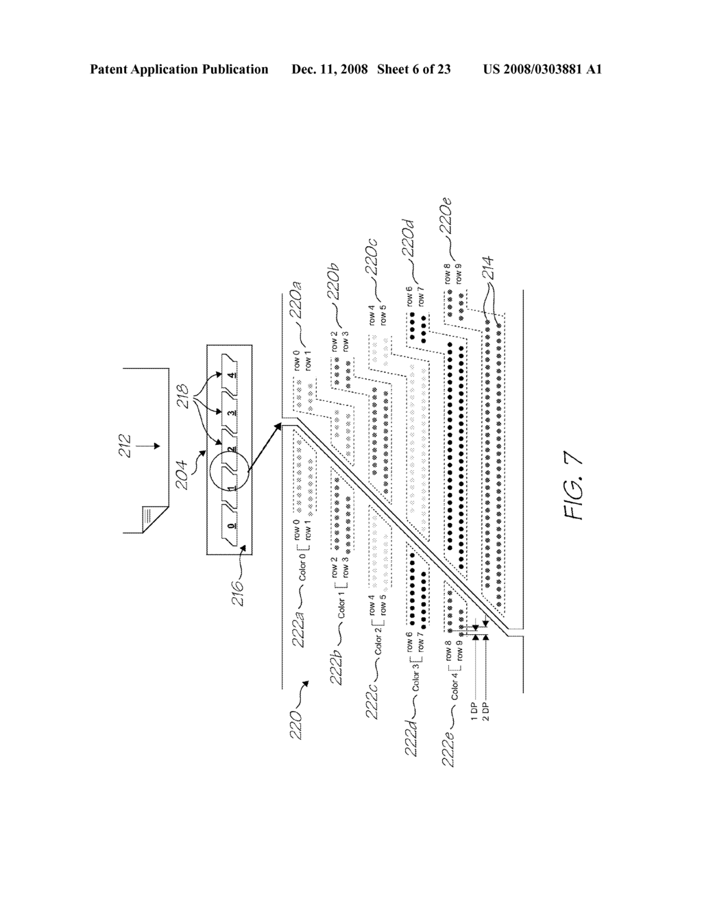 INK SUPPLY ARRANGEMENT FOR INKJET PRINTHEAD HAVING LARGE NOZZLE NUMBER - diagram, schematic, and image 07