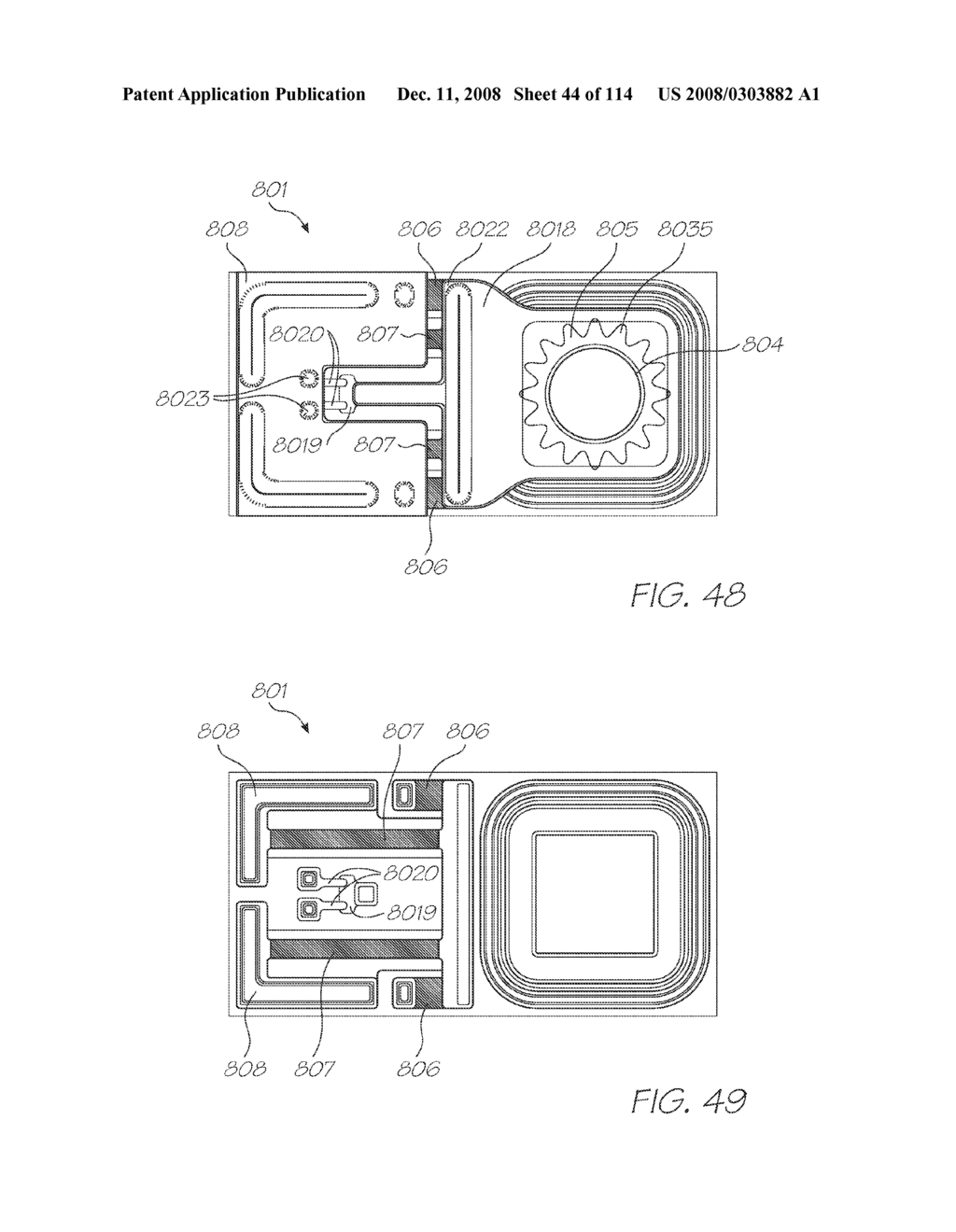 INK REFILL UNIT WITH INCREMENTAL INK EJECTION ACCUATED BY PRINT CARTRIDGE CRADLE - diagram, schematic, and image 45