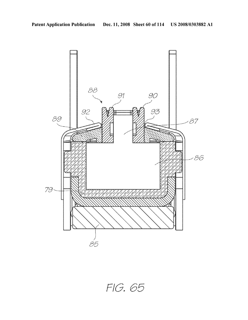 INK REFILL UNIT WITH INCREMENTAL INK EJECTION ACCUATED BY PRINT CARTRIDGE CRADLE - diagram, schematic, and image 61