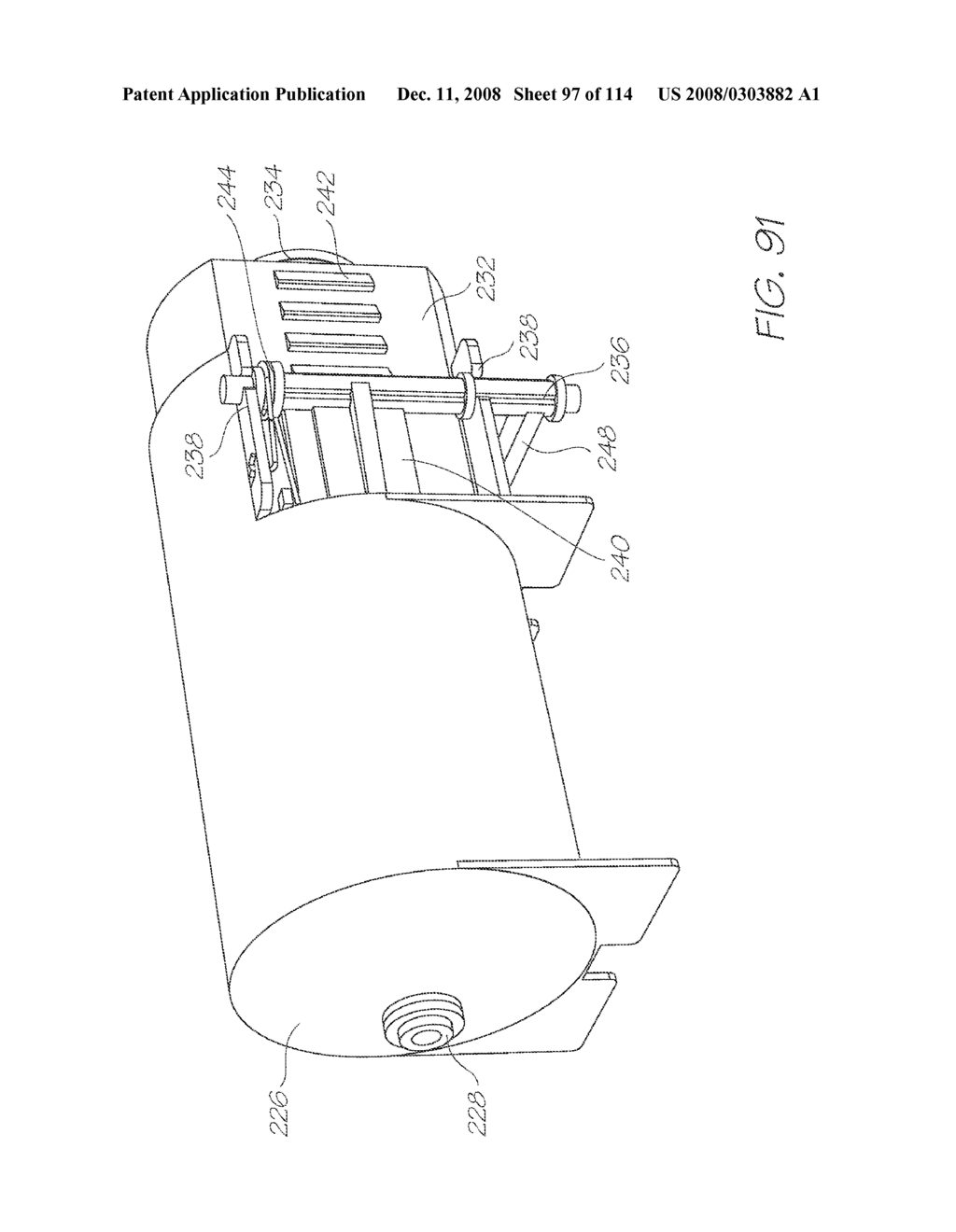 INK REFILL UNIT WITH INCREMENTAL INK EJECTION ACCUATED BY PRINT CARTRIDGE CRADLE - diagram, schematic, and image 98