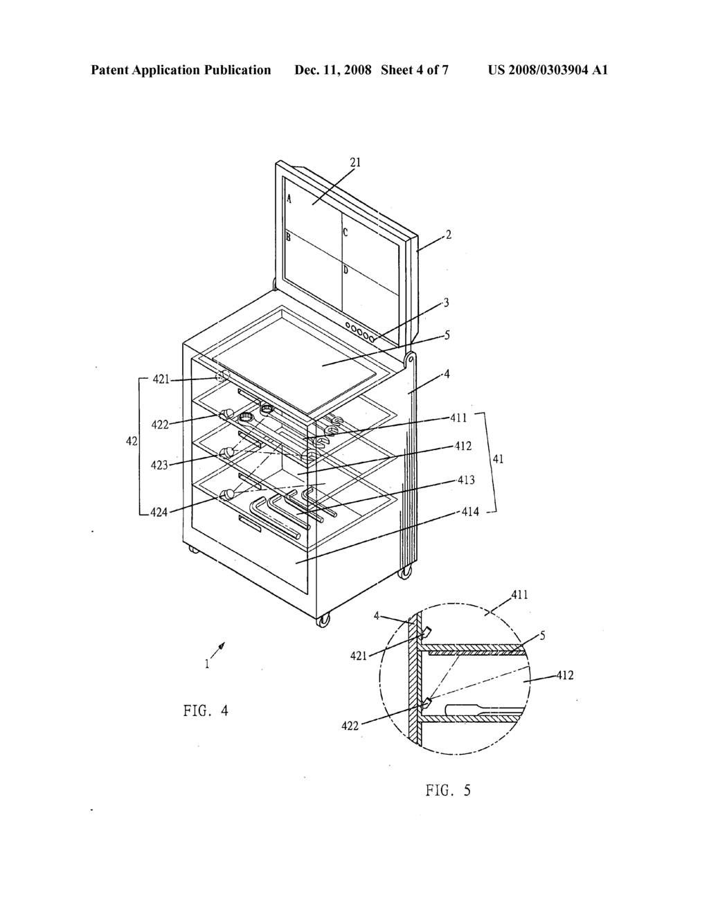 RECEIVING ASSEMBLY WITH FUNCTION OF DISPLAYING IMAGES ABOUT OBJECTS THEREIN - diagram, schematic, and image 05