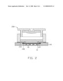 CAMERA MODULE WITH COMPACT PACKAGING OF IMAGE SENSOR CHIP diagram and image