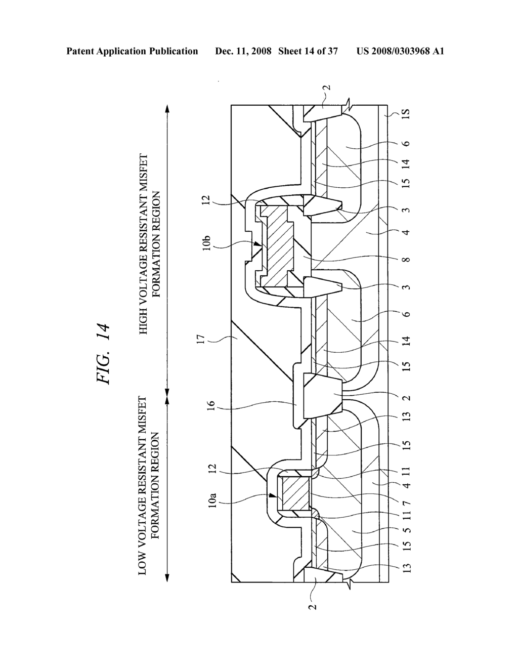 SEMICONDUCTOR DEVICE AND METHOD OF MANUFACTURING THE SAME - diagram, schematic, and image 15