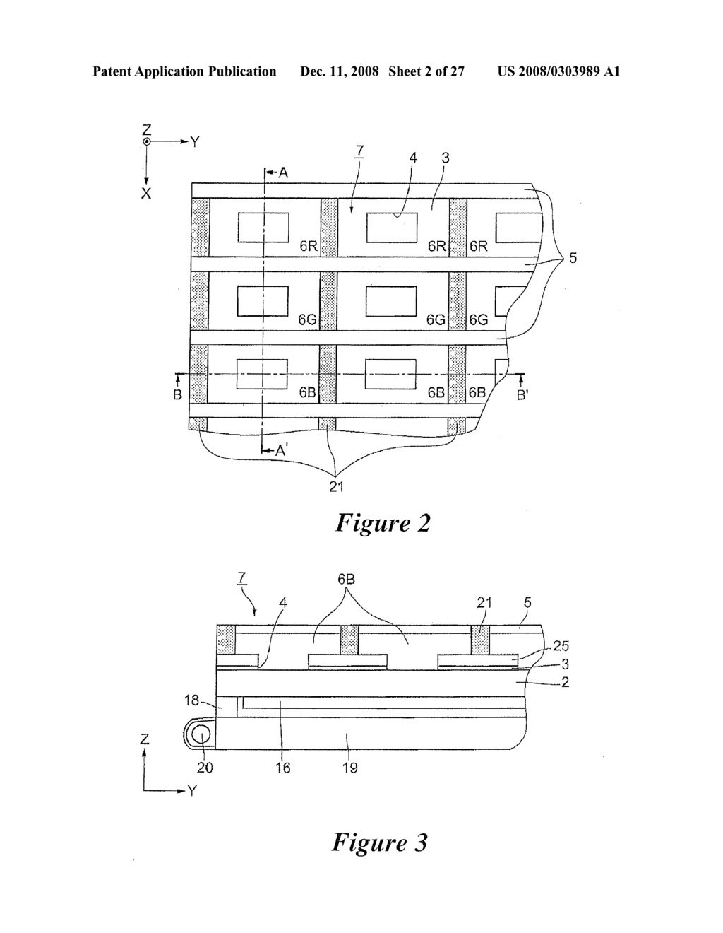 COLOR FILTER, DISPLAY DEVICE HAVING SUCH COLOR FILTER, ELECTRO-OPTIC DEVICE HAVING SUCH COLOR FILTER, ELECTRONIC INSTRUMENT HAVING SUCH COLOR FILTER - diagram, schematic, and image 03