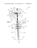 Surgical microscope having an OCT-system diagram and image