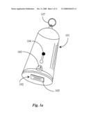 Thumb Drive with Retractable USB Connector diagram and image