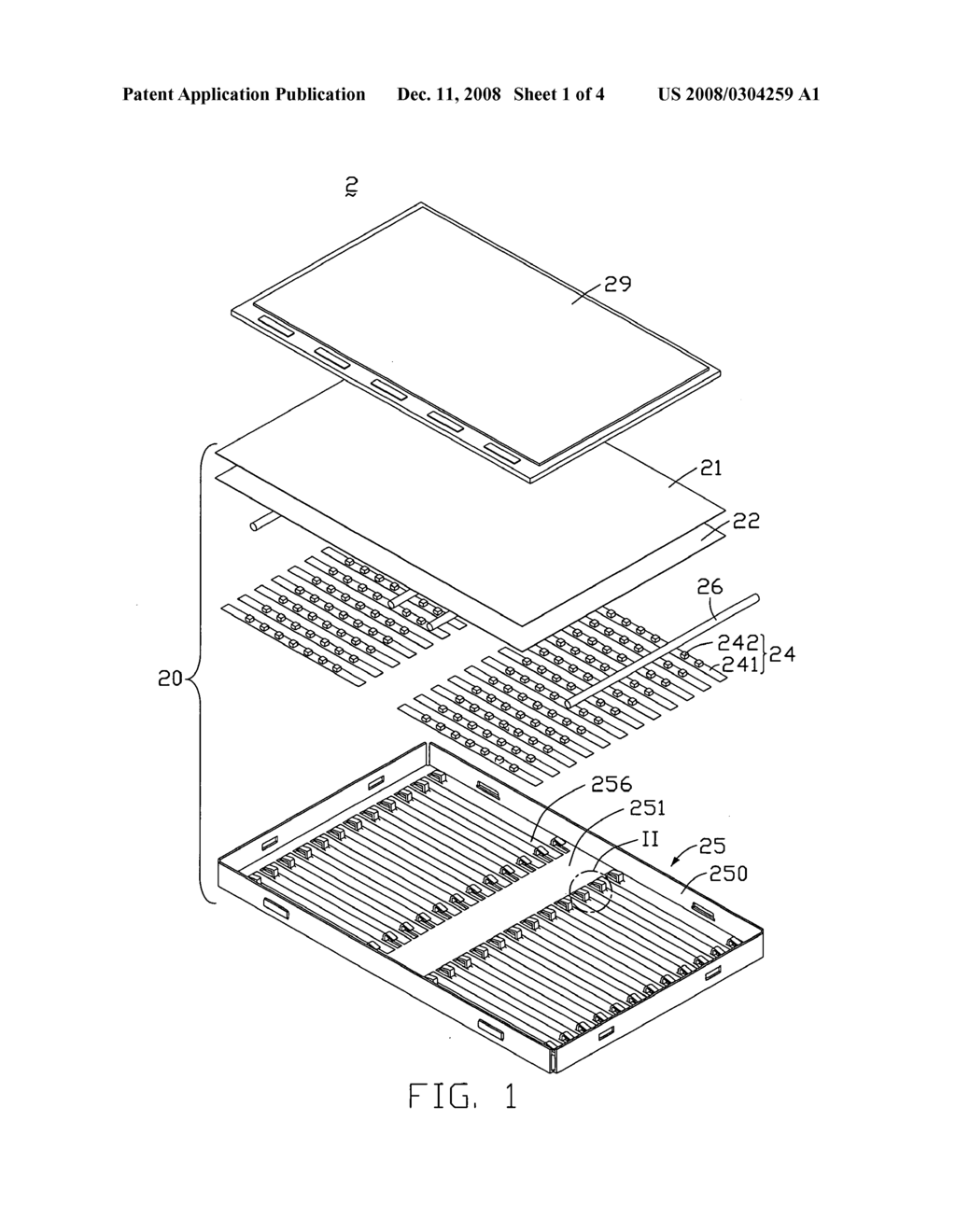 Direct-type backlight module and liquid crystal display using same - diagram, schematic, and image 02