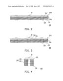 LIGHT EMITTING DIODE HEAT DISSIPATION MODULE diagram and image