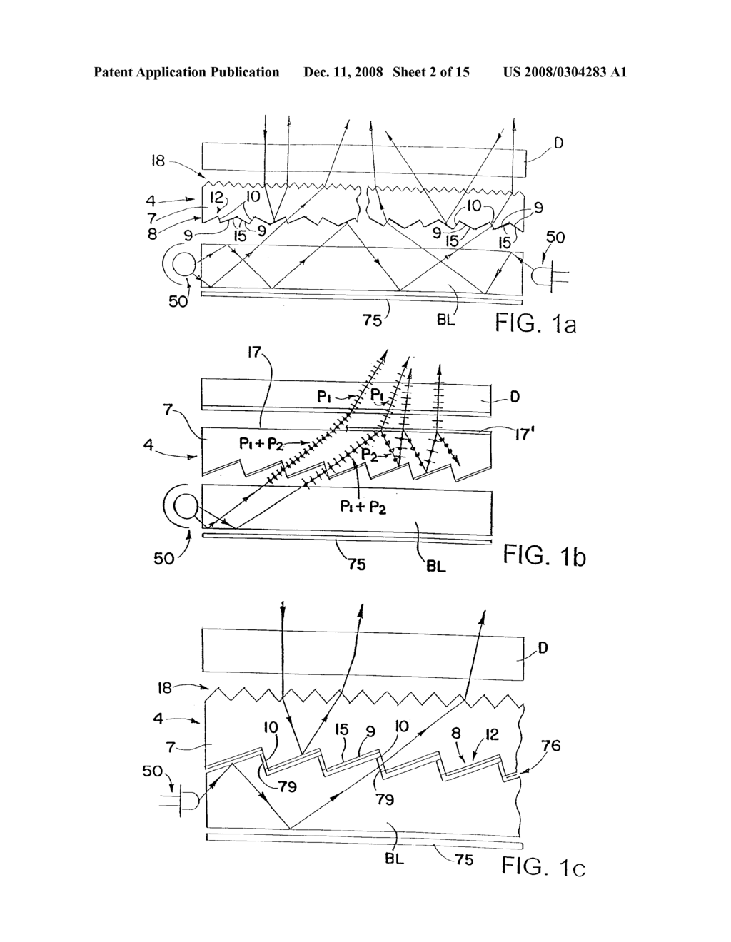 TRANSREFLECTORS, TRANSREFLECTOR SYSTEMS AND DISPLAYS AND METHODS OF MAKING TRANSREFLECTORS - diagram, schematic, and image 03