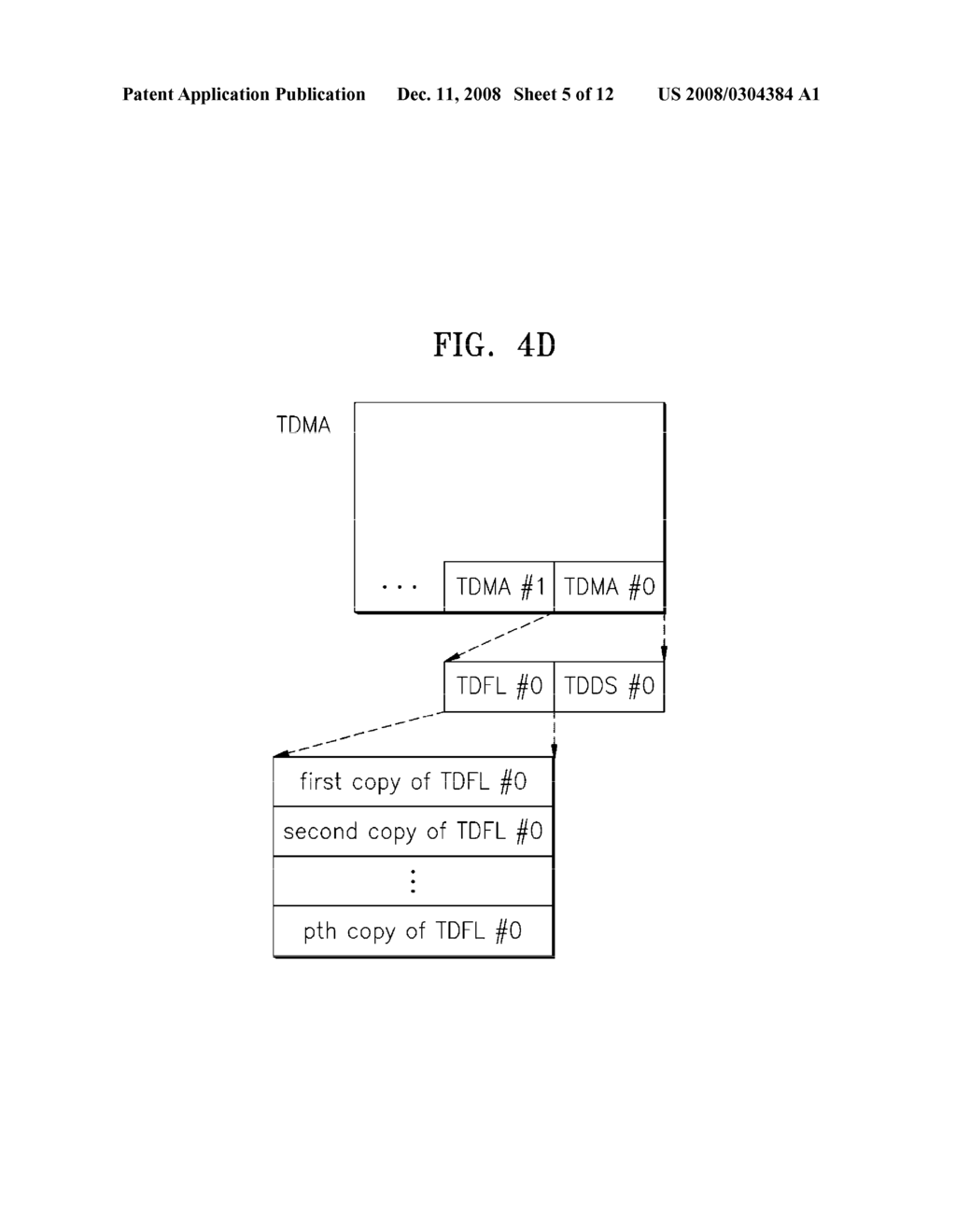 METHOD OF AND APPARATUS FOR MANAGING DISC DEFECTS USING TEMPORARY DEFECT MANAGEMENT INFORMATION (TDFL) AND TEMPORARY DEFECT MANAGEMENT INFORMATION (TDDS), AND DISC HAVING THE TDFL AND TDDS - diagram, schematic, and image 06