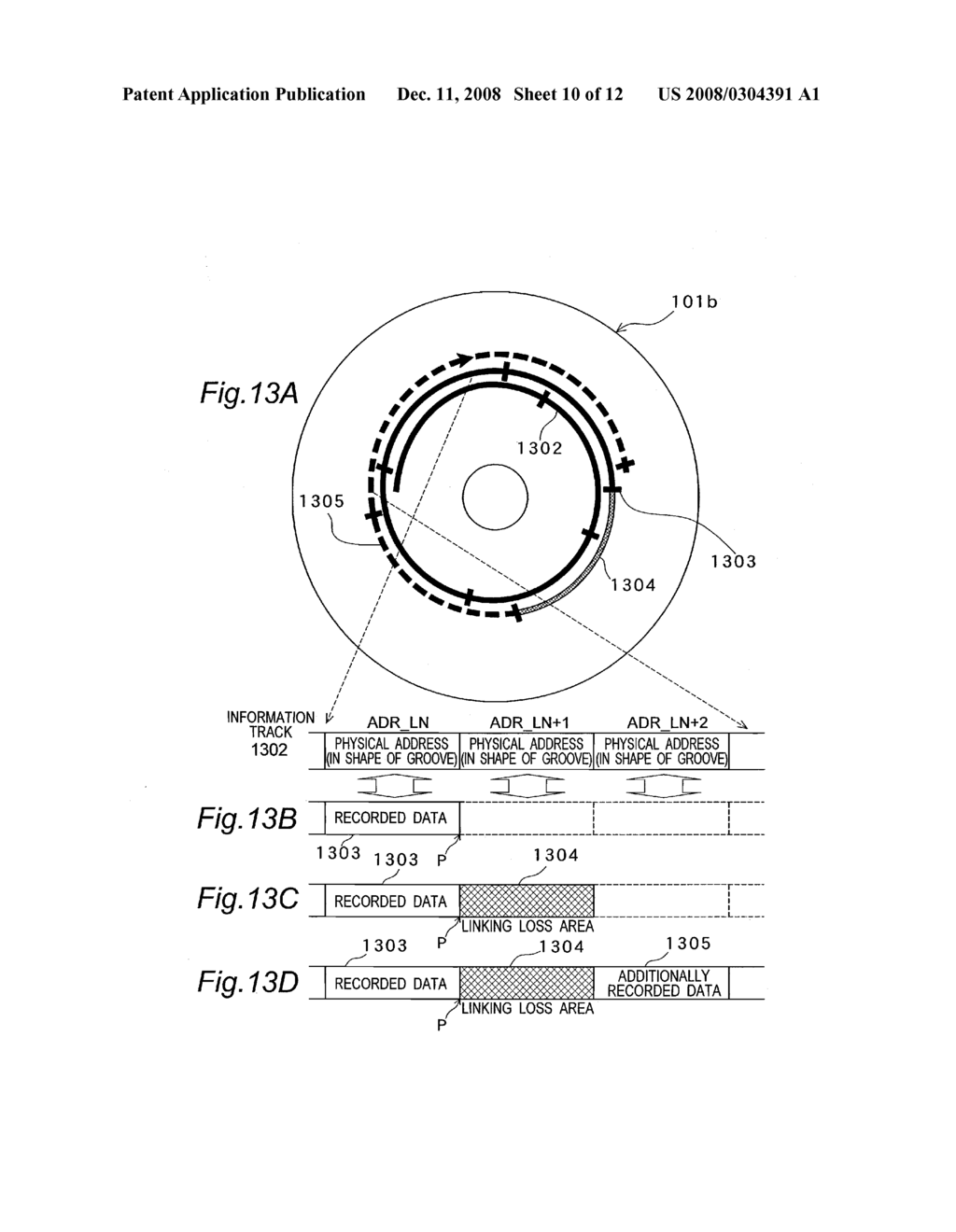 METHOD AND AN APPARATUS FOR RECORDING INFORMATION, AND AN INFORMATION RECORDING MEDIUM - diagram, schematic, and image 11