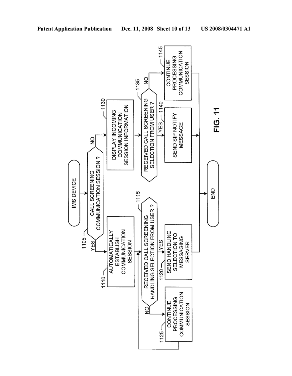 METHODS AND APPARATUS TO PERFORM CALL SCREENING IN A VOICE OVER INTERNET PROTOCOL (VOIP) NETWORK - diagram, schematic, and image 11