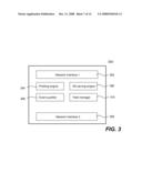 Network device for embedding data in a data packet sequence diagram and image