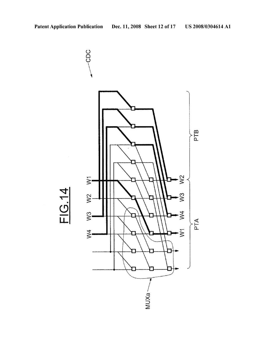 ELECTRONIC MULTIMODE DATA SHIFT DEVICE, IN PARTICULAR FOR CODING/DECODING WITH AN LDPC CODE - diagram, schematic, and image 13