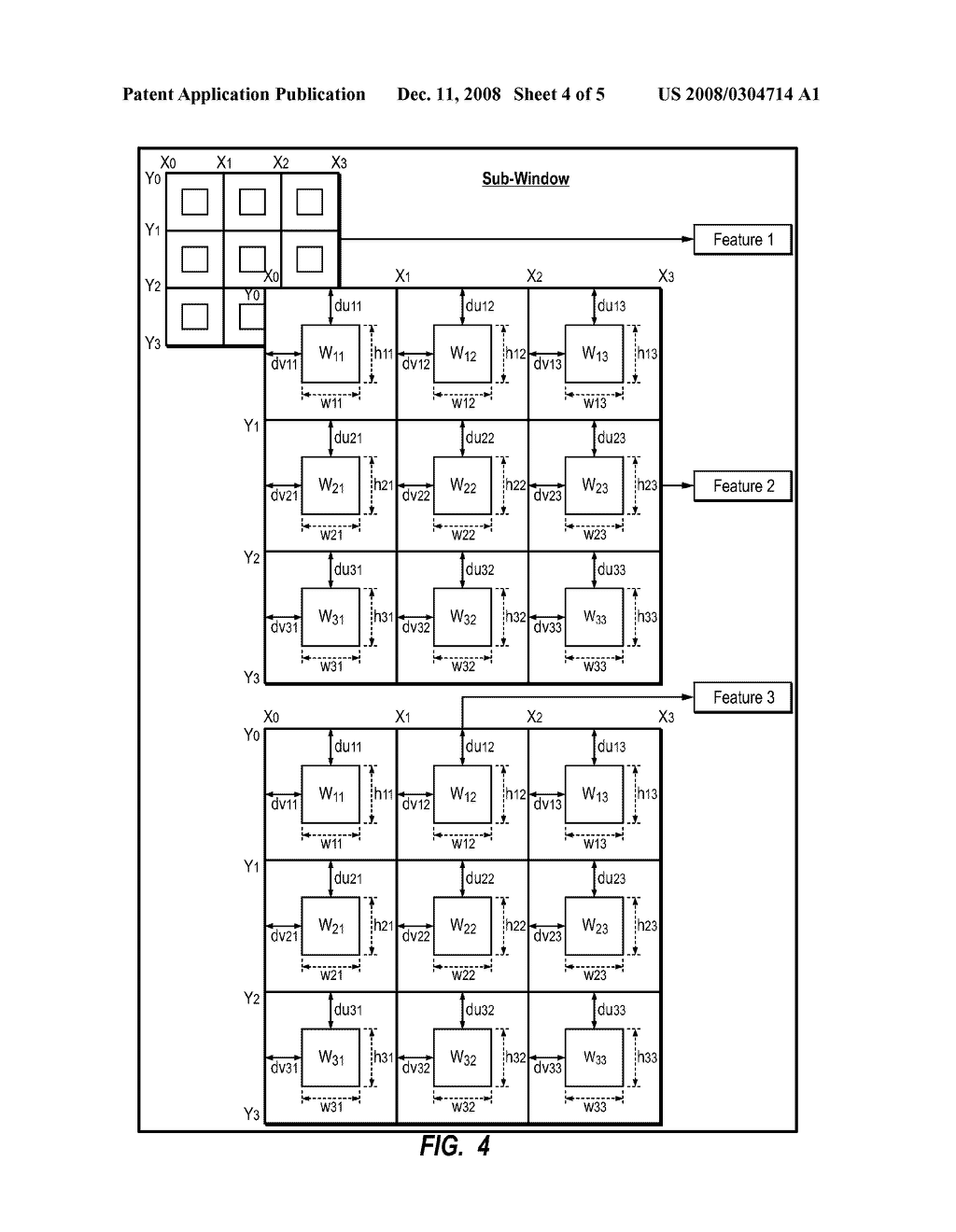 Pairwise Feature Learning With Boosting For Use In Face Detection - diagram, schematic, and image 05