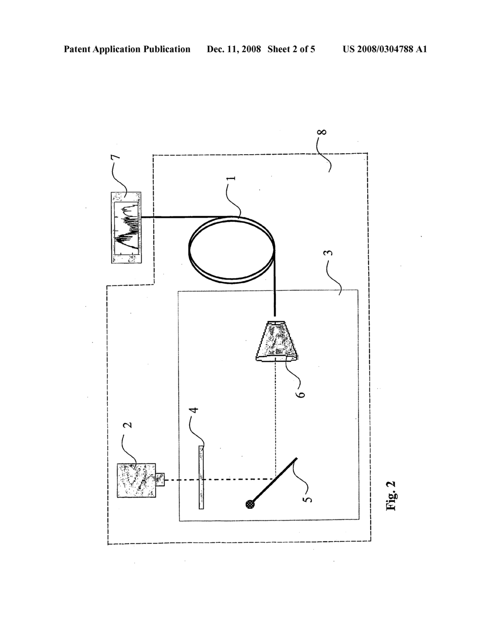 Broadband Light Source Having a Microstructured Optical Fiber for Endoscopic and Fluorescence Microscopic Examination Devices, in Particular for Special Devices for Optical Biopsy - diagram, schematic, and image 03