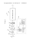 Camera shaking correcting device, and image pickup device diagram and image