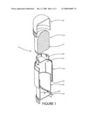 TUBULAR APPLICATOR FOR SOLID TOILETRY PRODUCT WITH AN INNER TUBULAR MEMBER HAVING NOTCHED HELICAL GROOVES diagram and image