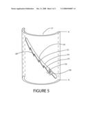 TUBULAR APPLICATOR FOR SOLID TOILETRY PRODUCT WITH AN INNER TUBULAR MEMBER HAVING NOTCHED HELICAL GROOVES diagram and image