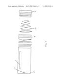 Toothbrush with toothpaste autodispenser diagram and image