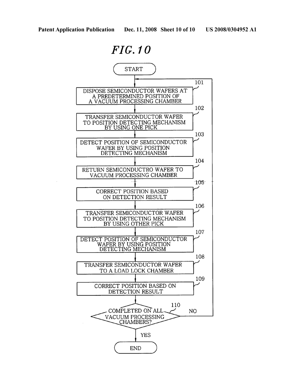 Transfer/Alignment Method in Vacuum Processing Apparatus, Vacuum Processing Apparatus and Computer Storage Medium - diagram, schematic, and image 11