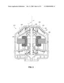 Blower with bearing tube diagram and image